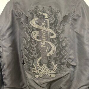Daily Paper x Nando's Bomber Jacket Black Men's Medium - RARE Collaboration